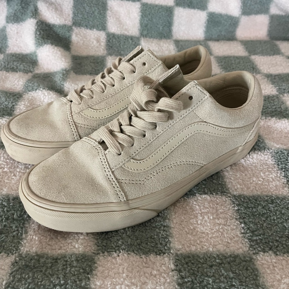 Vans Womens Beige Sneakers